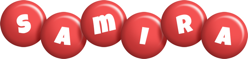 Samira candy-red logo