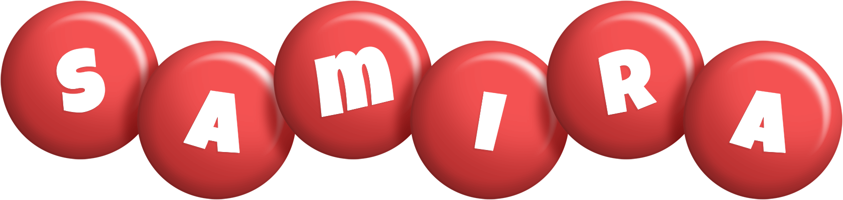 Samira candy-red logo