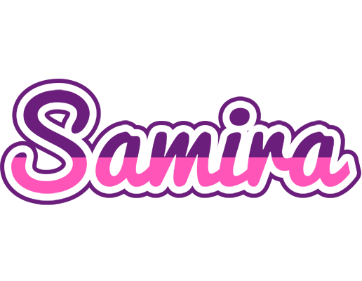 Samira cheerful logo
