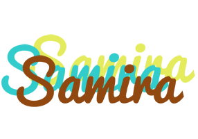 Samira cupcake logo