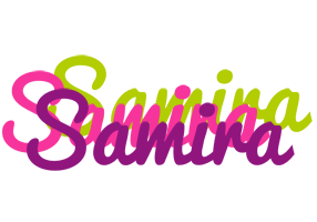Samira flowers logo