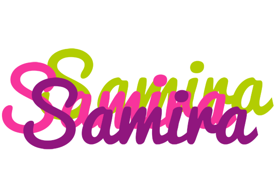 Samira flowers logo
