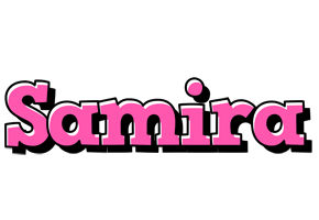 Samira girlish logo