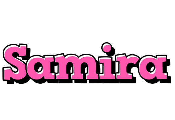 Samira girlish logo
