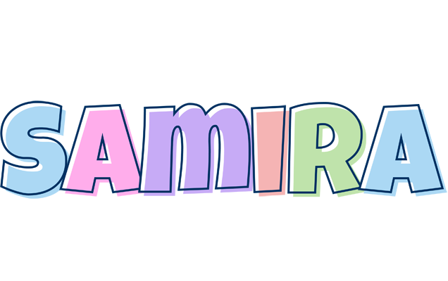 Samira pastel logo