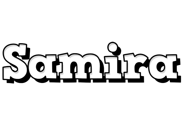Samira snowing logo