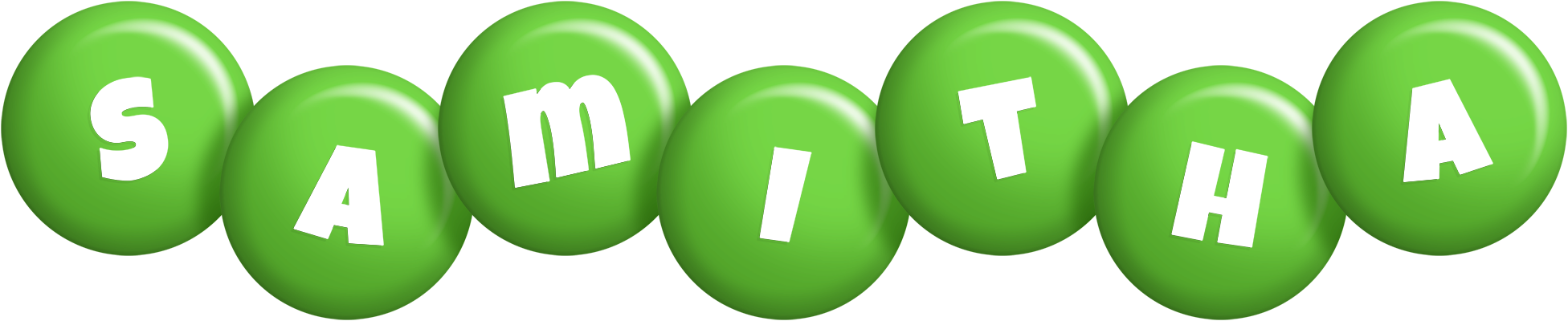Samitha candy-green logo