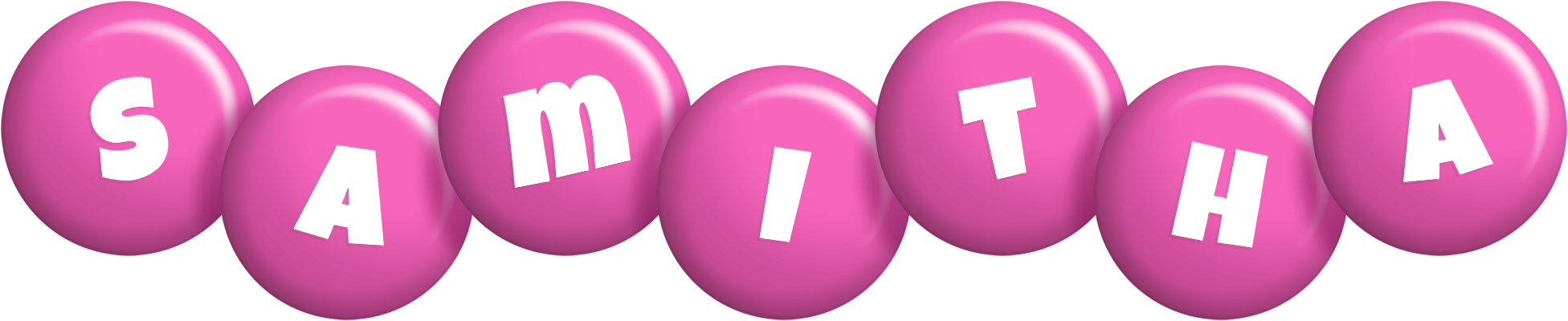 Samitha candy-pink logo
