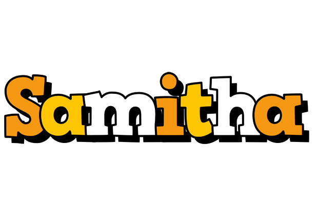 Samitha cartoon logo