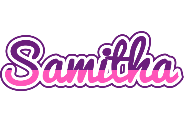 Samitha cheerful logo