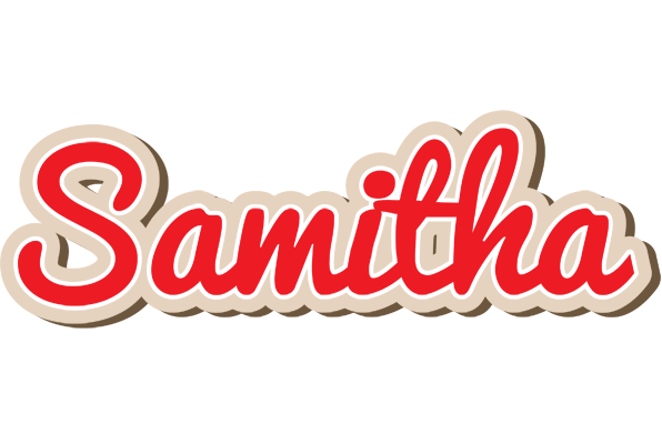 Samitha chocolate logo