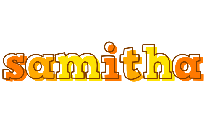 Samitha desert logo