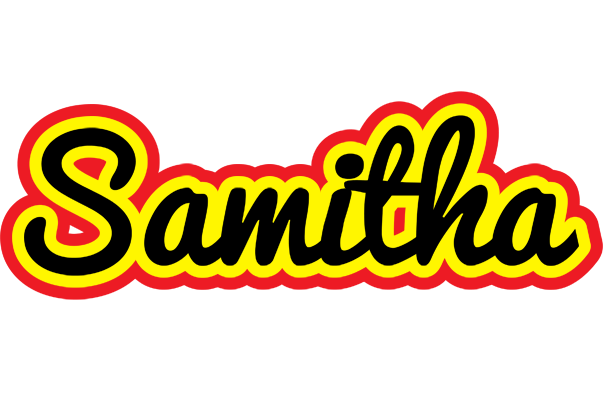 Samitha flaming logo