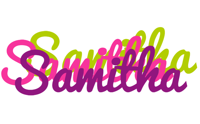 Samitha flowers logo