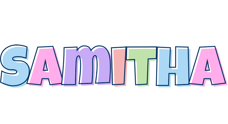 Samitha pastel logo
