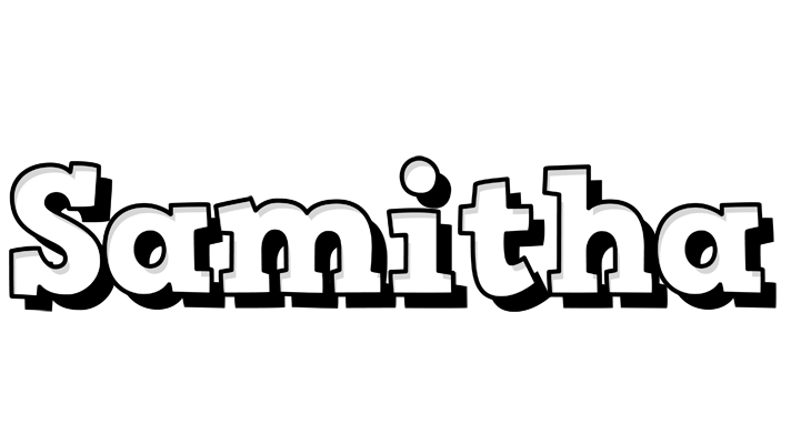 Samitha snowing logo