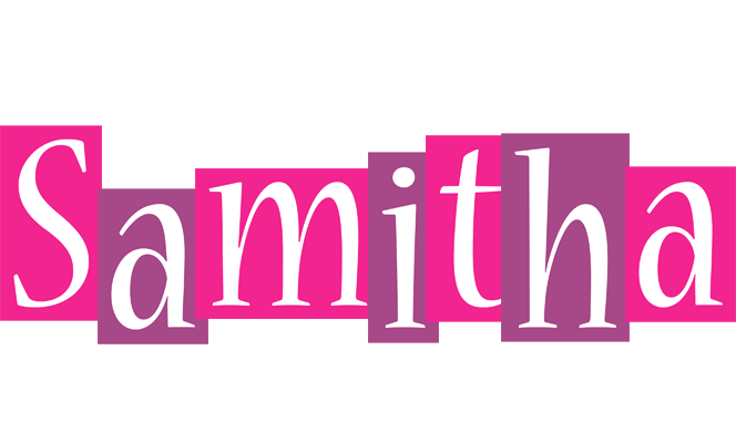 Samitha whine logo