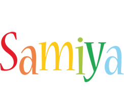 Samiya birthday logo