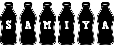 Samiya bottle logo