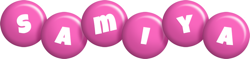 Samiya candy-pink logo