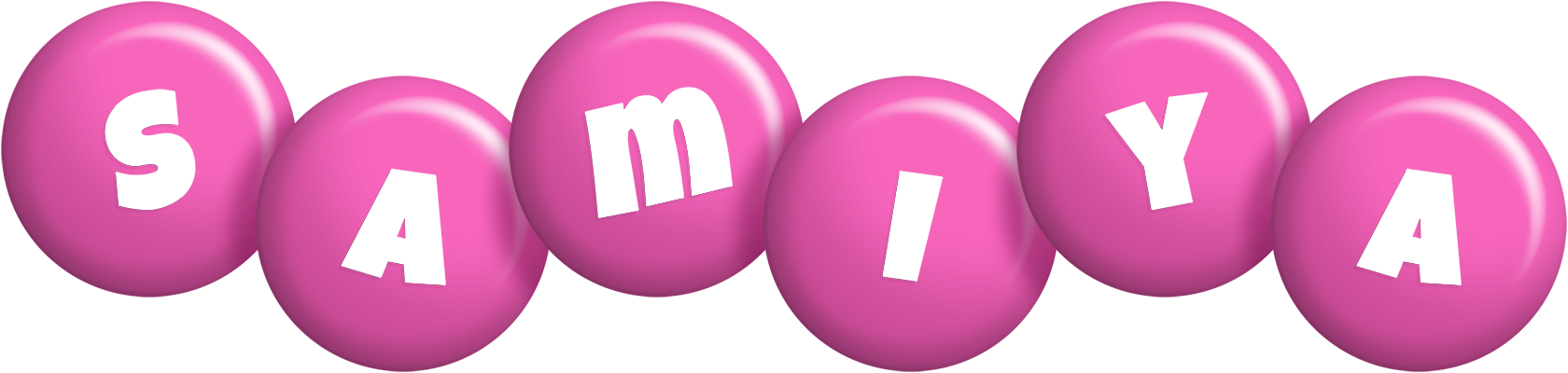 Samiya candy-pink logo