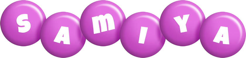 Samiya candy-purple logo