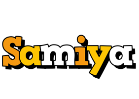 Samiya cartoon logo