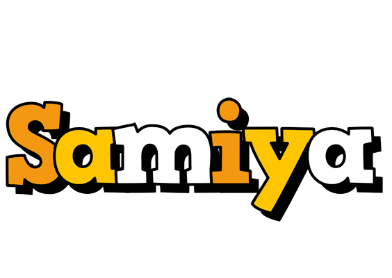 Samiya cartoon logo