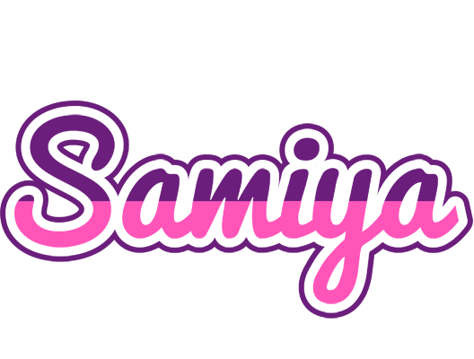 Samiya cheerful logo