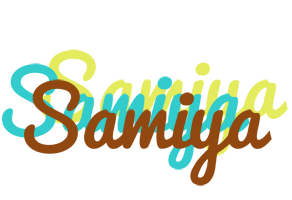 Samiya cupcake logo