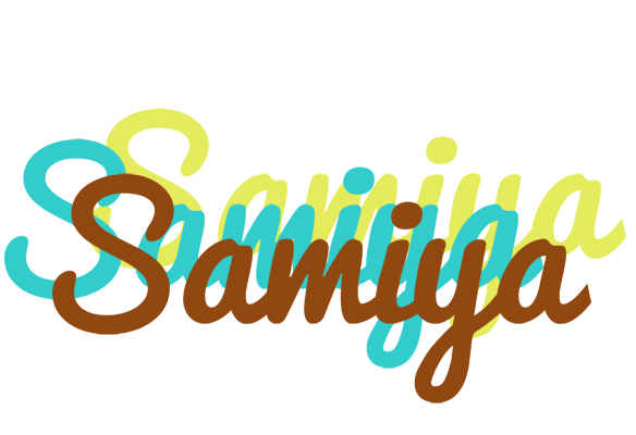 Samiya cupcake logo