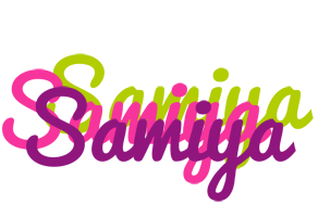 Samiya flowers logo