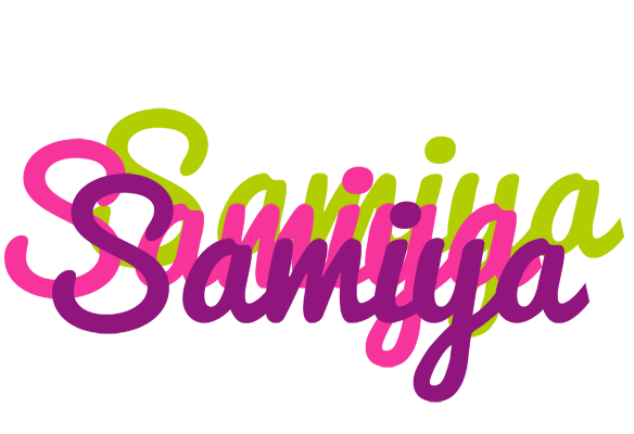 Samiya flowers logo