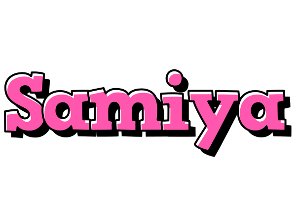 Samiya girlish logo
