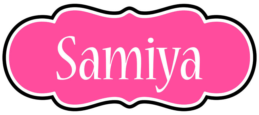 Samiya invitation logo