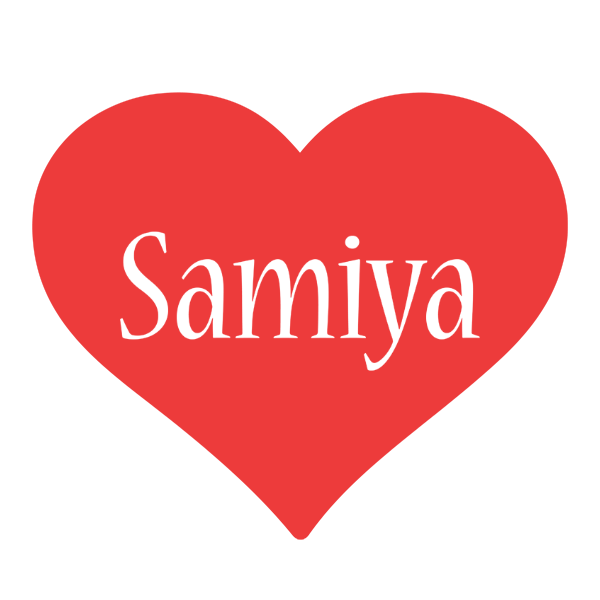 Samiya love logo