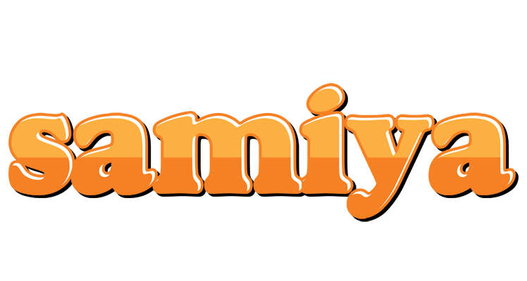 Samiya orange logo