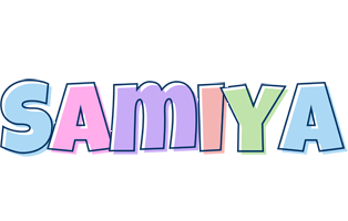 Samiya pastel logo