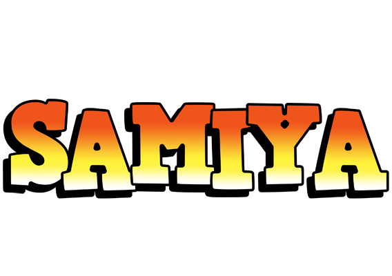 Samiya sunset logo