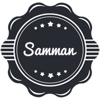 Samman badge logo