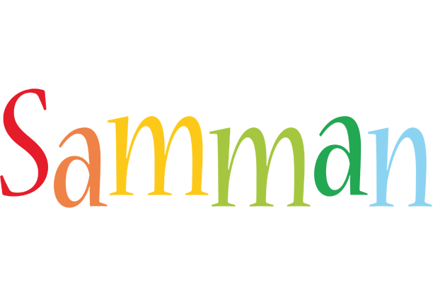 Samman birthday logo
