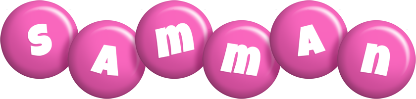 Samman candy-pink logo