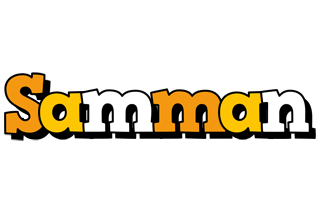 Samman cartoon logo