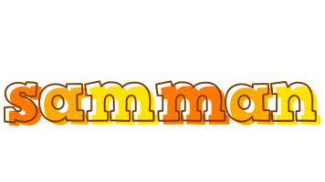Samman desert logo