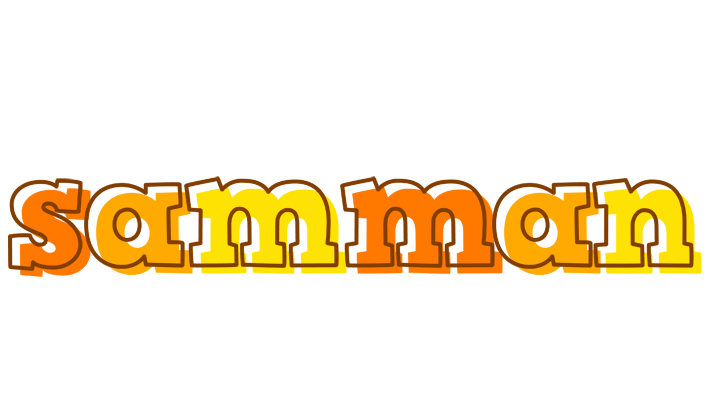 Samman desert logo