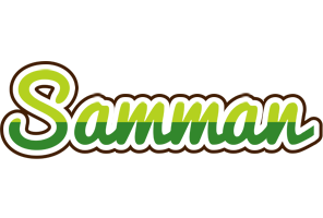 Samman golfing logo