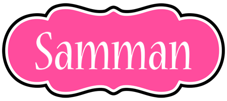 Samman invitation logo