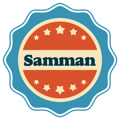 Samman labels logo