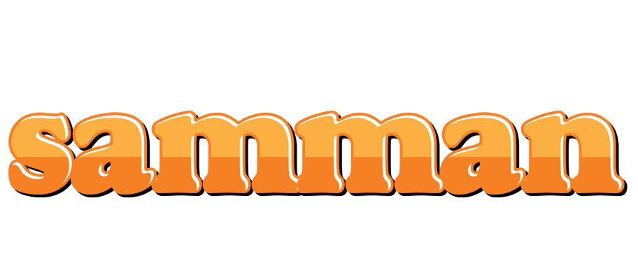 Samman orange logo
