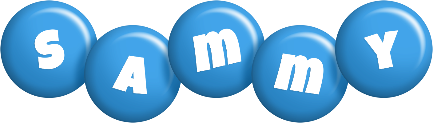 Sammy candy-blue logo